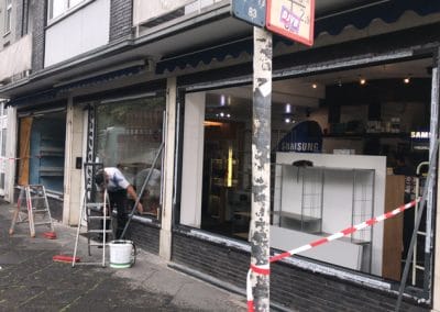 Schaufensteranlagen Reparatur